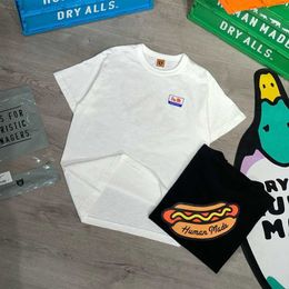 Men's T-Shirts Good Quality Hot Dog Human Made Fashion Shirts Men 1 1 Human Made Short Sleeve Women Harajuku Summer Style Tee Men Clothing