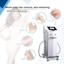 Factory Promotion 2IN1 Ice Point Hair Removal Skin Rejuvenation Diode Laser Machine and Fast Safety Tattoo Birthmark Removal Machine For Salon Beauty