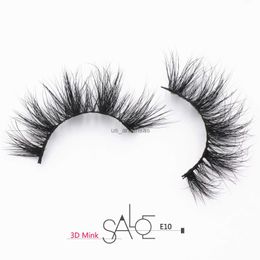 False Eyelashes Eyelashes 3D Mink Lashes Luxury Hand Made Mink Eyelashes Medium Volume Cruelty Free Mink False Eyelashes Upper Lashes Makeup E10 HKD230817