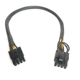 PC PSU PCI-E 8-pin 8pin Male GPU Video card power cable cord 18AWG 30cm for Dell T5810 T3610 T5610 T7600 T7610 Computer