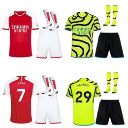 23 24 KITS KILL KITS Smith Rowe Saka Soccer Maglie Martinelli 2023 2024 Maglie da calcio Odegaard Nketiah G.Jesus Zinchenko Saliba Rice Havertz J.Timber