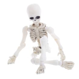 Other Event Party Supplies Cute Design Of Fashion Mr. Bones Skeleton human model Skull Full Body Mini Figure Halloween Children Gift Collectible Toys 230816