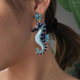 Dangle Earrings Female Drops Haima Creative Chaoren Street Shooting Animal Womens Accessories For Women
