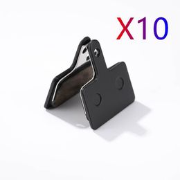 Bike Derailleurs 10Pairs SemiMetallic Bicycle Disc Brake Pads for Shimano B01S MT200 M400 MT500 M315 M525 Acera Alivio Deore Auriga Pro 230816