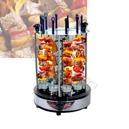 Electric 6/8/10 Forks Home Smokeless BBQ Grill Automatic Rotating Barbecue Skewer Grilled Kebab Machine