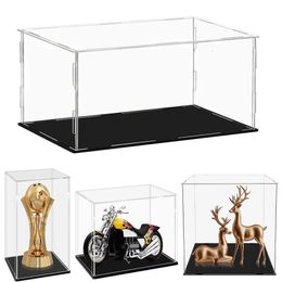 Novelty Items Transparent Acrylic Display Box Lego Model Cabinet Dustproof Doll Figure Blind Storage Rack 230816