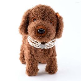 Dog Collars High-end Shiny Rhinestone Pendant Choker For Cat And Chain Pet Supplies Jewellery Collar Necklace