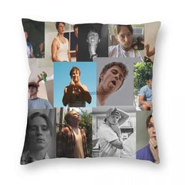 Pillow Case Drew Starkey Rafe Cameron Pic Collage Square case Polyester Linen Zip Decor Throw Case Home Cushion Cover HKD230817