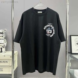 Men's T-Shirts Good Quality Oversized Vintage Washed RRR123 FashionT-Shirt Men RRR-123 Women Streetwear T Shirt Cotton Tee