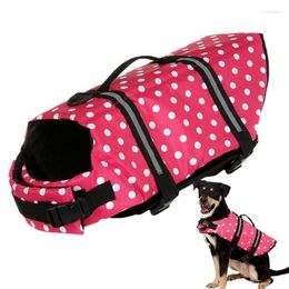 Dog Apparel Life Vest For Dogs Buoyancy Swimming Jacket Breathable Training Supplies Dry Quick High Visibility Puppies Kittens Cats