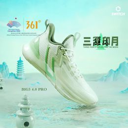 Dress Shoes 361 Degrees Big3 4.0 PRO Men Basketball Sport Shoes Wear-Resistant Non-Slip Carbon Plate High-Elastic Combat Sneakers 672321106F 230816