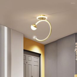 Chandeliers Nordic Simple Modern LED Chandelier Light Luxury For Corridor Aisle Cloakroom Living Room Balcony Loft Home Creative Lustres