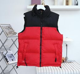 Top Men's Vest waistcoat men designs Women Winter Down Vests Bodywarmer waistcoats Mans Jacket puffer Outdoor Warm sleeveless Feather Parka Outwear S-2XL