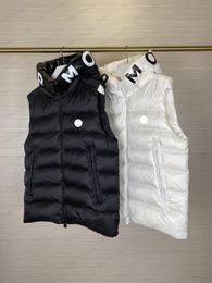 Multiste Winter Mens Mens Down Vest Masday Designer Gilet NFC значок оптом розничная торговля мужчина для мученики Puffer Jupet Бесплатный транспорт Gilets размер 1--5
