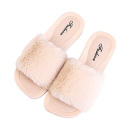 Girl Kid Winter Home Autumn New Product Free Shipping Warm Winter Cotton Slippers Black Green Wood Floor Warm Breathable Wear-resistant Outdoor Shoes