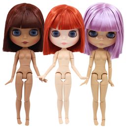 Dolls ICY DBS blyth doll 30cm toy 16 BJD joint body short Oily hair with hands AB special offer 230816