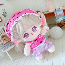 Dolls 3PC 20cm Summer Cotton Doll Idol Baby Friendskeleton Customization Figure Plush Stuffed Toys Cute Fans Collection Gif 230816