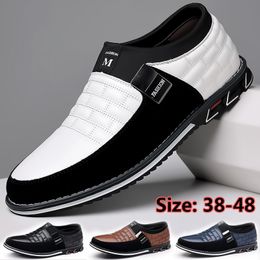 Dress Shoes Men Business Shoes Slip on Party Men Shoes Comfortable PU Leather Shoes for Man Wedding Dress Shoes for Male Zapatos Hombre 230816