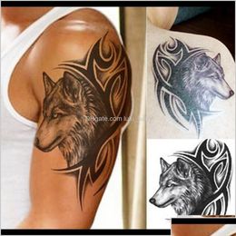 Temporary Tattoos 4Pcs Stylish Men Body Arts Y Product Beauty Makeup Tatoo Stickers Ebbdo Kiiqv Drop Delivery Health Art Dhgwn