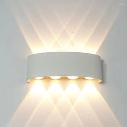 Wall Lamp Rainproof Led Outdoor Lamps High Brightness Water-resistant Rustproof For Simple Corridor Installation