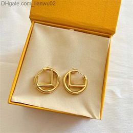 Stud Womens Premium Gold Earring Designer Stud Earring Luxury Brand Letter Design Earrings Fashion Jewellery Z230817