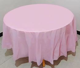 Table Cloth Birthday Parties Wedding Christmas Solid Rags Rectangle Waterproof Oilproof Tablecloth Disposable Colour
