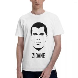 Men's T Shirts France (4) Zinedines And Zidanes Soccer Team Movement Kemp Classic Tshirt Vintage Leisure Eur Size