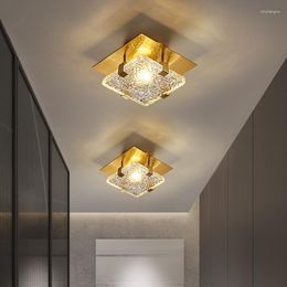 Wall Lamp Entrance Foyer Ceiling Simple Modern Corridor Aisle Balcony Light Luxury Elegant