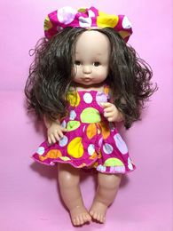 Dolls Funny Simulation fashion 39cm Blink eye take a bath shower model Action Figures Soft Reborn Baby girl gift 230816