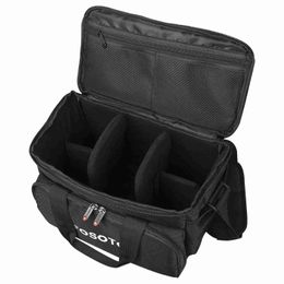 Camera bag accessories FUSITU Large Camera Shoulder Bag Camera Case Video Camera Bag with Padded Dividers Compatible for Canon Nikon DSLR SLR Lens HKD230817