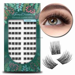 False Eyelashes ETVITE 120 Clusters DIY EyeLashes Extension Individual Cluster Lashes False Segmented Fake Lashes Professional HKD230817