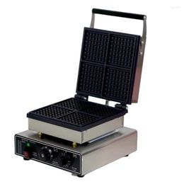 Bread Makers Waffle Maker Rotary Stove Milk Tea Shop Muffin Commercial Electric Square Plaid Cake