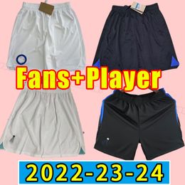 Inter LUKAKU soccer shorts 22 23 24 BARELLA VIDAL LAUTARO ERIKSEN ALEXIS DZEKO CORREA UNIFORMS football pants 2023 2024 Milan men home away third fans player