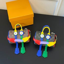 Keychain Bag Hanger Classic Wallets Fashion Robot Shape Key Rings