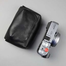 Camera bag accessories For Fujifilm Fuji X100V X100FPanasonic LX100M2 lux7 Digital Camera DSLR Waterproof Photo Camera Genuine leather Bag Body Case HKD230817