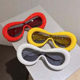 Unique candy colored sexy sunglasses Womens sunglasses Mens hip-hop sunglasses DF166