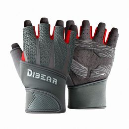 Sports Gloves Half Finger Fitness Bodybuilding Weightlifting AntiSlip Crossfit Dumbbell Workout Training Gym For Man Women 230816