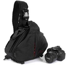 Camera bag accessories DSLR Camera Bag Backpack Professional Shoulder Case For Canon Nikon Panasonic Lens Tripod Crossbody Outdoor Travel Cover HKD230817