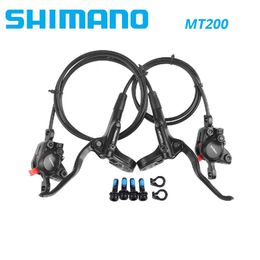 Bike Derailleurs Shimano MT200 MT201 M315 MTB Mountain Hydraulic Disc Brake Set Contains Brakes Lever Rotor RT56 RT54 RT26 RT30 HS1 230816