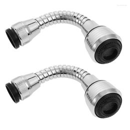 Bathroom Sink Faucets 2X 360 Degree Rotatable Water Saving Faucet Tap Aerator Nozzle Filter Bubbler