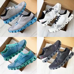 Designer Men Running Shoes Cloudnova CloudMonster X1 X3 para mulheres Tênis de esportes ao ar livre Federer Treinadores com Box No454