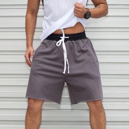Men's Shorts Mens Breathable Quick Dry Fitness Bodybuilding Bermuda Gyms Brand Men Fashion Leisure Cotton