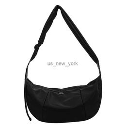 Hobo Women Crossbody Canvas Bags New Trend Leisure Shoulder Bag For Women Casual Small Handbag Mini Clutch Pouch Female Shoulder Bag HKD230817