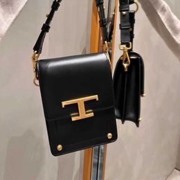 Designers New High quality T Timeless Type H-shaped Bag Diagonal Cross Vertical Version Mobile Phone Versatile Casual Men's and Women's Shoulder todBag