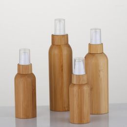 Storage Bottles Customs Engraving Logo Sample 1oz 30ml 15ml 50ml All Bamboo Essential Oil Dropper With Pump Caps