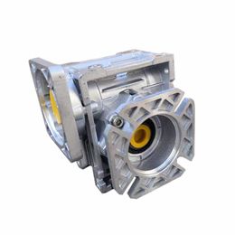 Worm DC Motor Gearbox RV030-57 Output Reduction Ratio 5:1 10:1 20:1 To 80:1 Gearbox Speed Suitable For Nema 23 Moto