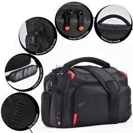Camera bag accessories For Lens Canon Nikon Pouch Professional DSLR Camera Bag Waterproof Digital Camera Shoulder Bag Video Camera Case HKD230817