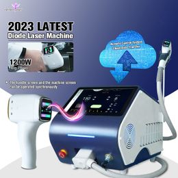 2023 latest 808 diode laser 808nm permanent hair removal laser diode machine easy operate 3 laser Wavelengths