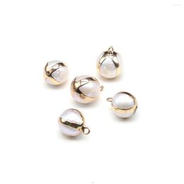 Charms Natural Freshwater Baroque Pearl Pendant Exquisite Appearance For DIY Jewellery Making Handmade Bracelet Earring Necklace