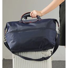 Trendy Unisex Duffel Bags Stretched Waterproof Large Capacity Bag Lightweight Shoulder Travel Bag